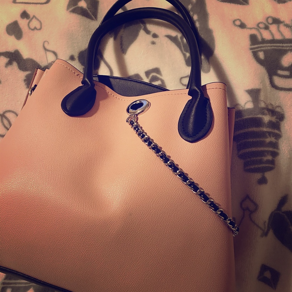 Beautiful blush colored purse